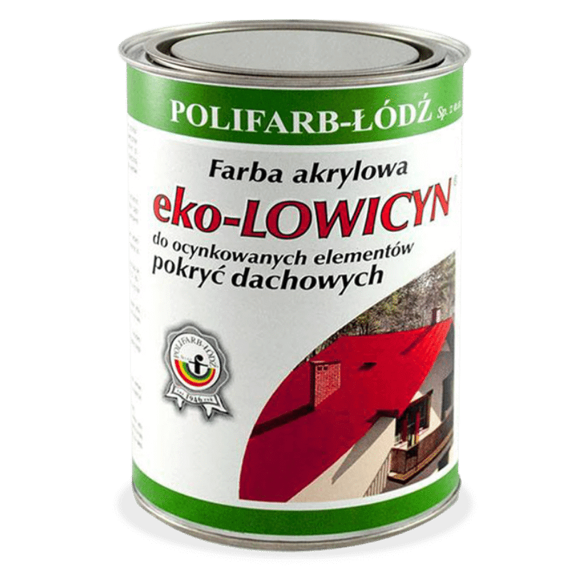 Eco-Lowicyn - farba do malowania dachów