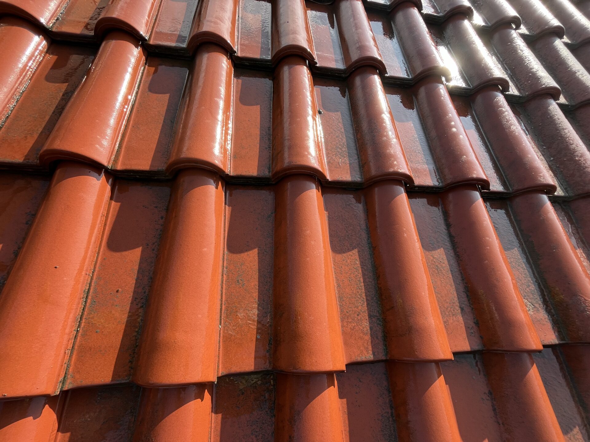 Dach z dachówki ceramicznej